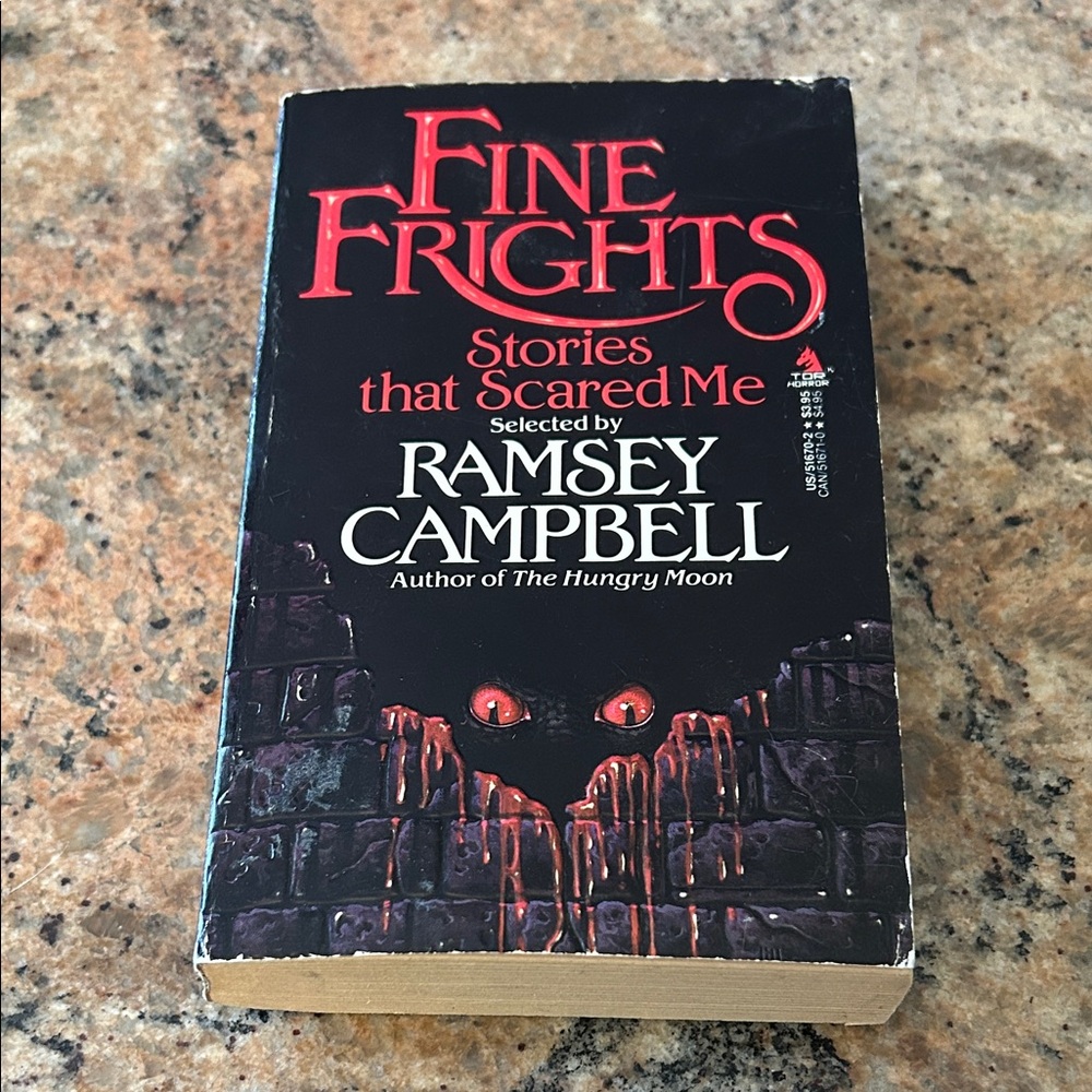 Fine Frights Horror Anthology Book
